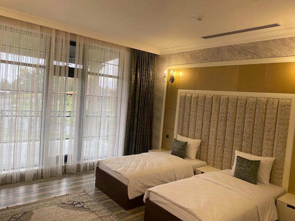 Nohur Hotel Gabala Nohurqislaq Exterior photo